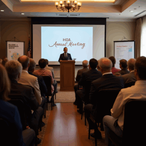 Preparing for a Successful HOA Annual Meeting